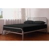 LPD Alpha Silver Metal Bed Frame - double