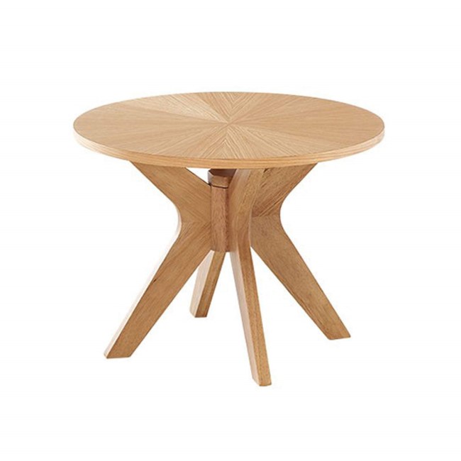 LPD Malmo White Oak Side Table