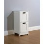 Mountrose Colonial 2 Drawer Bathroom Chest in White