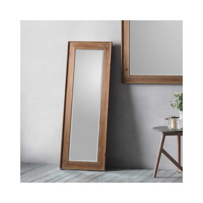 Gallery Morgan Full Length Mirror with Wood Frame