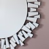 Rickman Round Wall Mirror With Statement Mirror frame