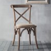 Pair of Natural Caf&#233; Chairs