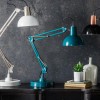 Desk Lamp in Blue Metal - Watson
