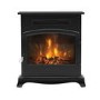 Be Modern 16" Black Outset Electric Stove Fire - Elstow