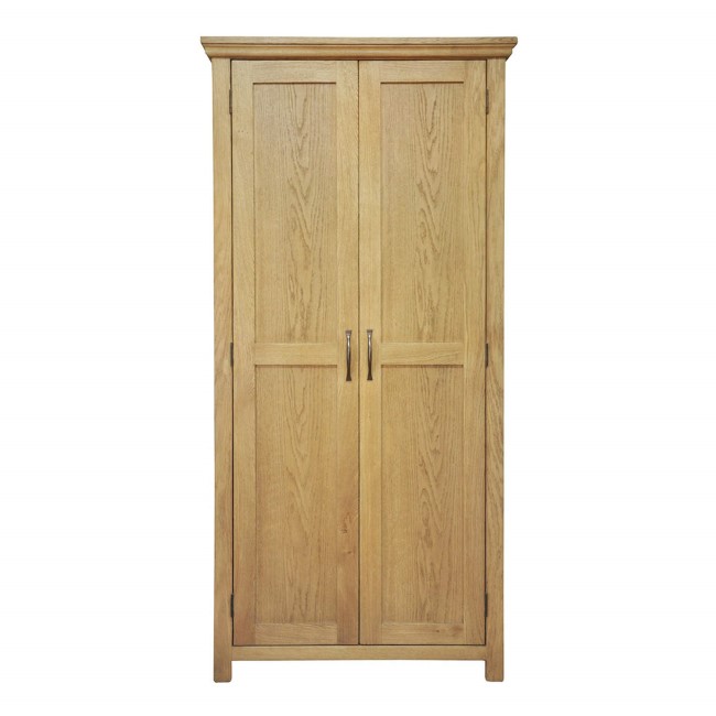 Chester Oak 2 Door Wardrobe