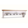 Signature North French Chic Hall Rack antique white