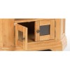 Heritage Furniture Bayonne Solid Oak Corner TV Cabinet