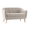 Fulham 2 Seater Sofa in Natural/Beige
