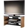 Alphason FW1100-LO/B Finewoods TV Stand for up to 50&quot; TVs - Black 