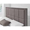 Birlea Hannover Double Upholstered Grey Ottoman Bed