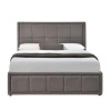 Birlea Hannover King Size Upholstered Grey Ottoman Bed 