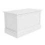 Harper Blanket Box in White