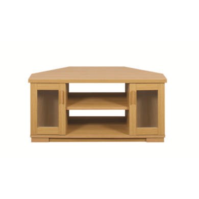 Caxtons Huxley Oak Corner Media Unit | Yakinti