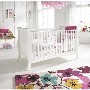 Izziwotnot Bailey Sleigh Cot Bed in White