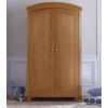 Izziwotnot Bailey Cot Bed Wardrobe and Drawers in Oak