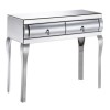 Venice 2 Drawer Mirrored Console Table