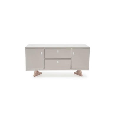 Jenoah High Gloss Sideboard in Taupe Jenoah High Gloss Sideboard in Taupe