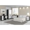 Birlea Furniture Lynx &amp; 2 Door Combi Wardrobe in black/white