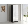 Birlea Furniture Lynx &amp; 2 Door Wardrobe in black/white