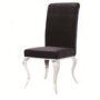 GRADE A1 - Wilkinson Furniture Pair of Louis Black Dining Chairs 