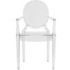 LPD Pair of Maison Ghost Style Chairs in Clear