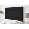 Langmere headboard in Northern Weave fabric - Charcoal - Double 4ft6