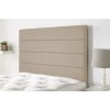 Langmere headboard in Northern Weave fabric - Sand - Double 4ft6