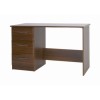 One Call Furniture Murano Dressing Table in Walnut Gloss