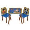 Kidsaw Pirate Table &amp; Chairs In Blue