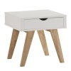 World Furniture Rimini White Lamp Table