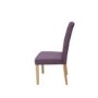 LPD Pair of D Roma Plum Dining Chairs