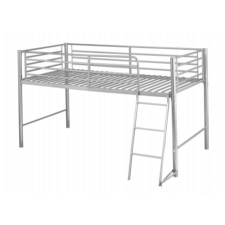 LPD Limited Saturn Mid Sleeper Bed In Silver
