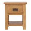 Small Side Table in Solid Oak - Rustic Saxon
