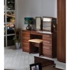 Welcome Furniture Loxley 6 Drawer Dressing Table in Walnut