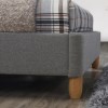 Birlea Stockholm Upholstered Grey Small Double Bed