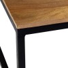 Industrial Coffee Tables in Wood &amp; Black Metal - 3 - Suri