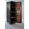 Recycled Boat Retro Tall Cabinet with Shelves and Door