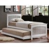 Birlea Furniture Toronto Single Bed With Trundle Guest Bed in White
