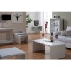World Furniture Toscana Console Table in High Gloss White