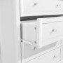 Victoria Girls White 4 Drawer Chest of Drawers