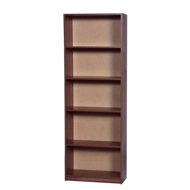 One Call Furniture Walnut Bookcase