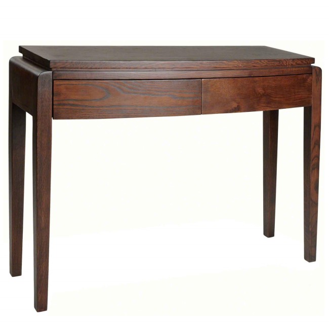 Belvedere Oak Old English Finish Medium Console Table  