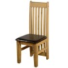 Seconique Pair of Tortilla Dining Chairs in Expresso Brown