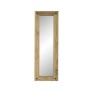 Seconique Corona Long Wall Mirror - Distressed Waxed Pine