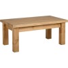 Waxed Pine Coffee Table - Seconique Tortilla