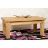 Waxed Pine Coffee Table - Seconique Tortilla