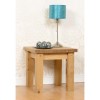 Seconique Tortilla Lamp Table in Distressed Wax Pine