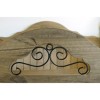 Seconique Corona Scroll 4&#39;6&quot; Bed Low Foot End - Distressed Waxed Pine