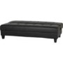Seconique Vanya Sofa Bed - Black PVC