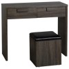 Seconique Cambourse 2 Drawer Dressing Table Set In Dark Oak Effect